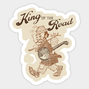 King of the Road Sticker